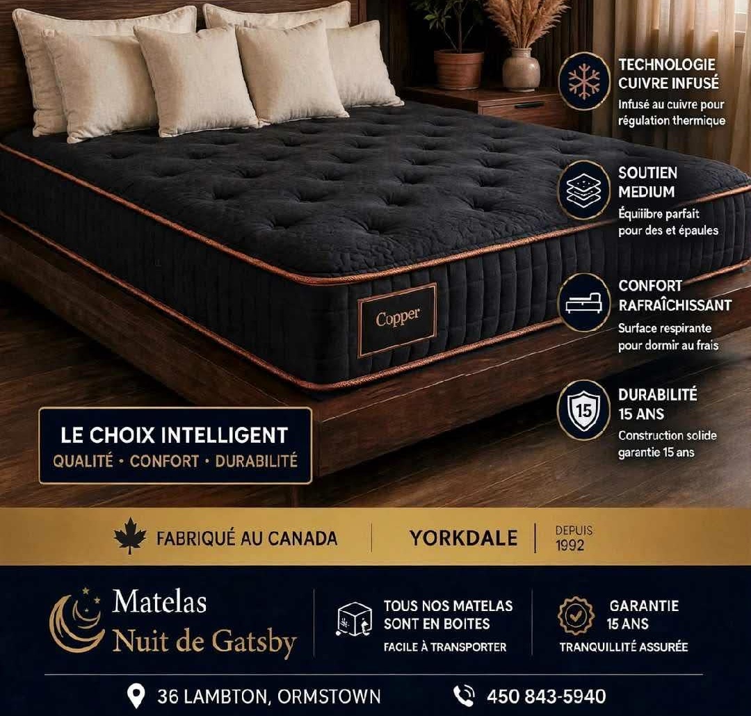 Matelas Copper Sleep Medium