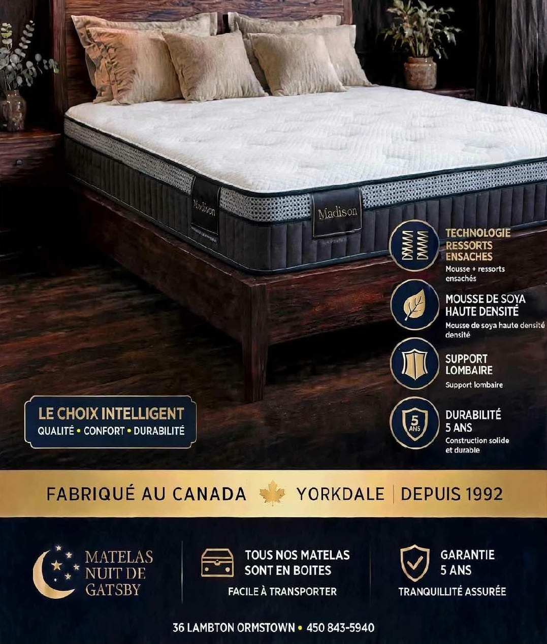 Matelas Madison