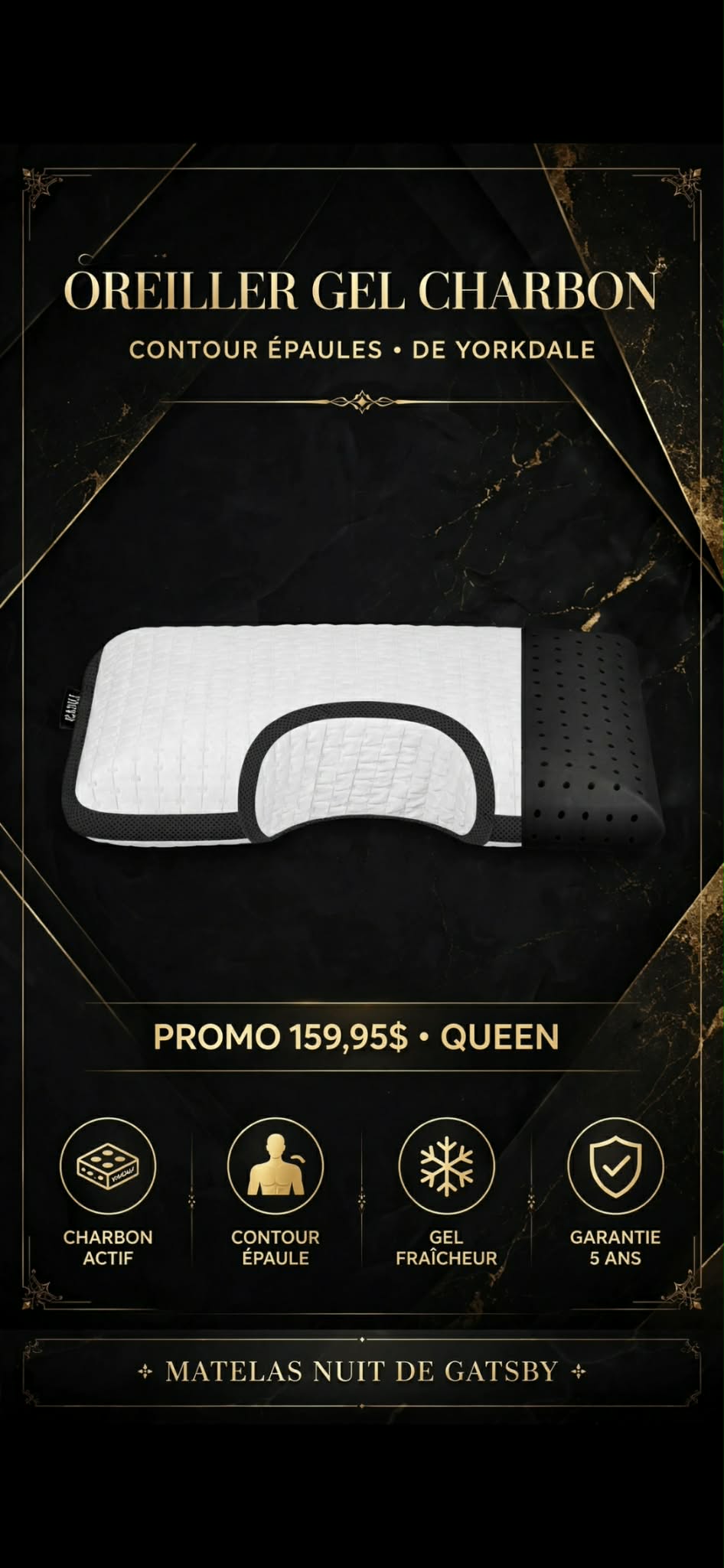 Couvre-matelas Nuit de Gatsby