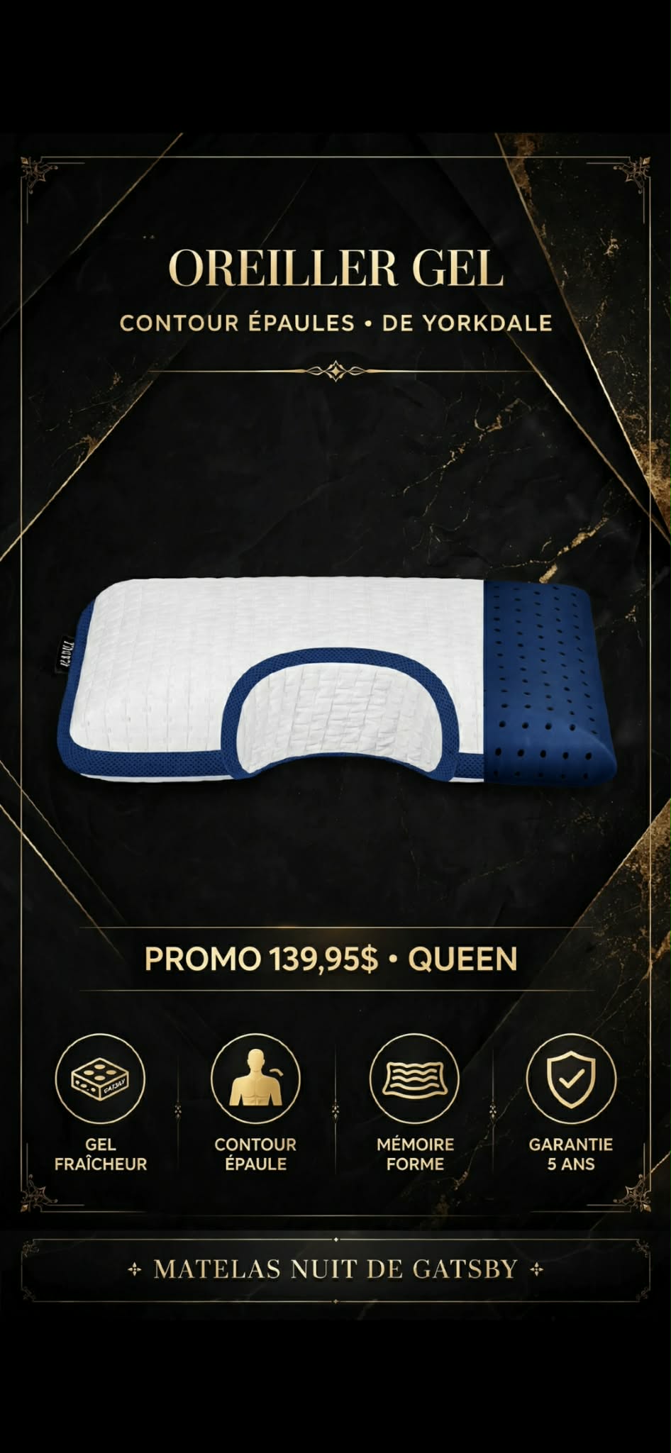 Couvre-matelas Nuit de Gatsby